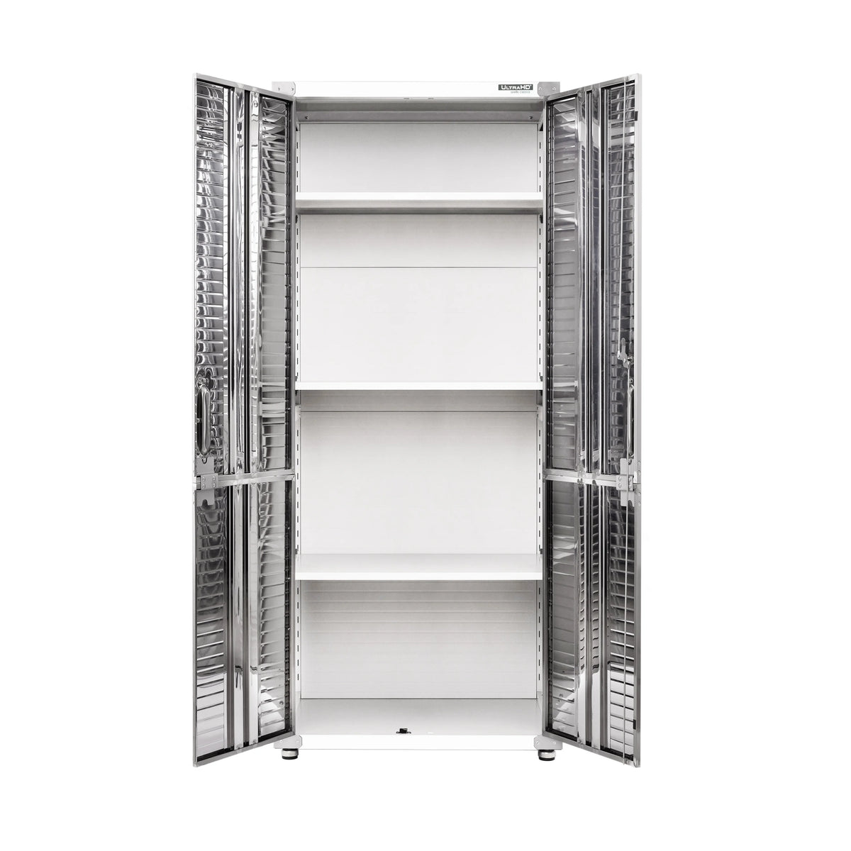 Seville Classics UltraHD? Steel Body Lockable Storage Cabinet Organizer Locker Shelving Unit, Graphite, 30" W x 18" D x 72" H