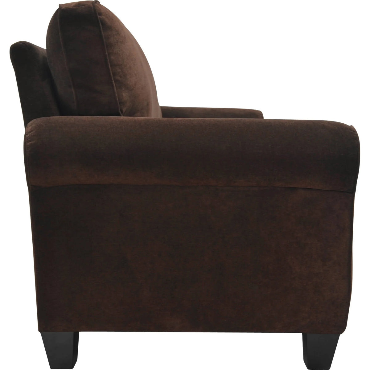 Serta RTA Copenhagen Collection 73" Vanity Fabric Sofa, Brown