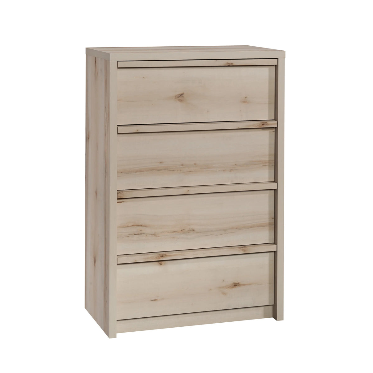Sauder Harvey Park 4-Drawer Bedroom Chest, Pacific Maple Finish
