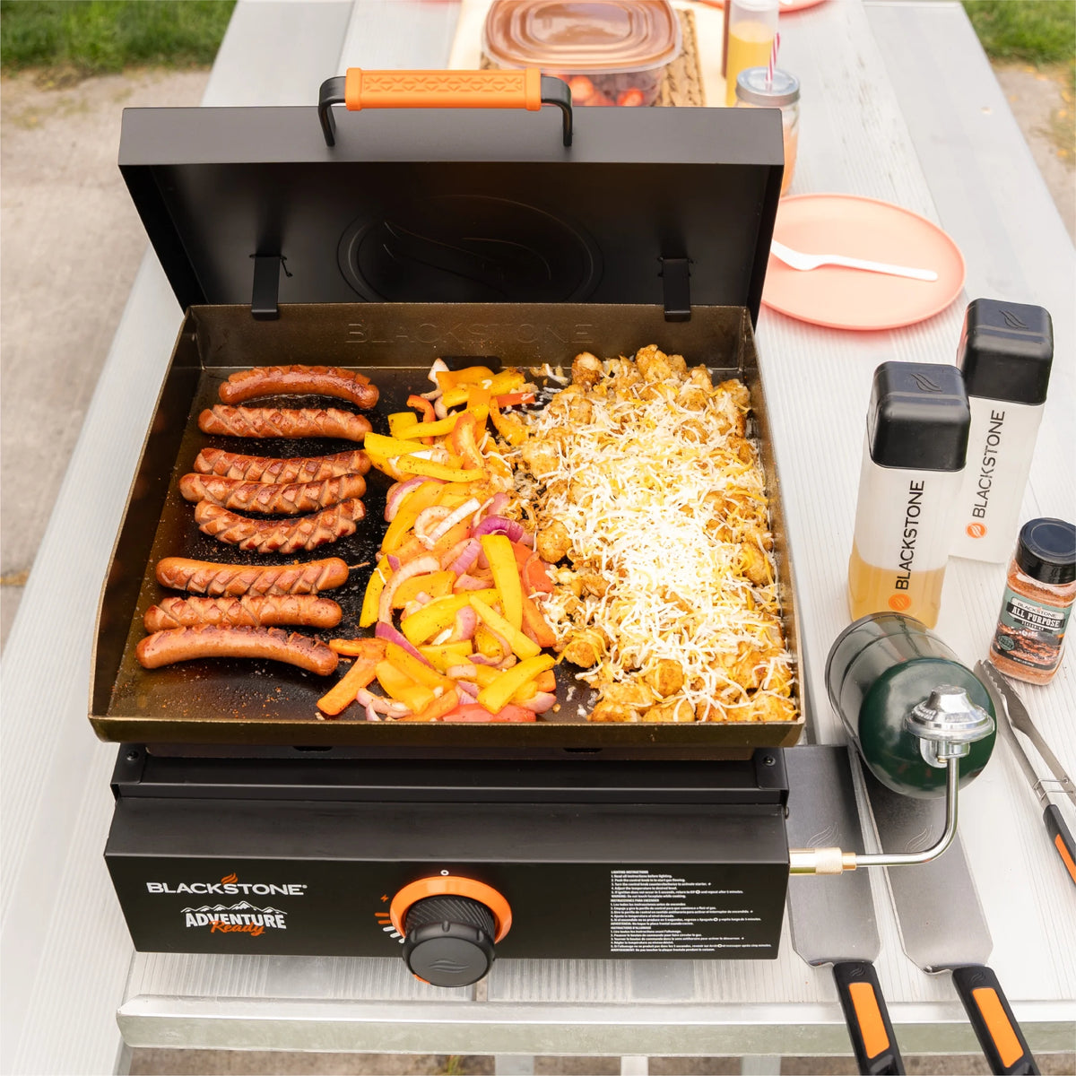 Blackstone Adventure Ready 17�� Propane Griddle with Hard Cover