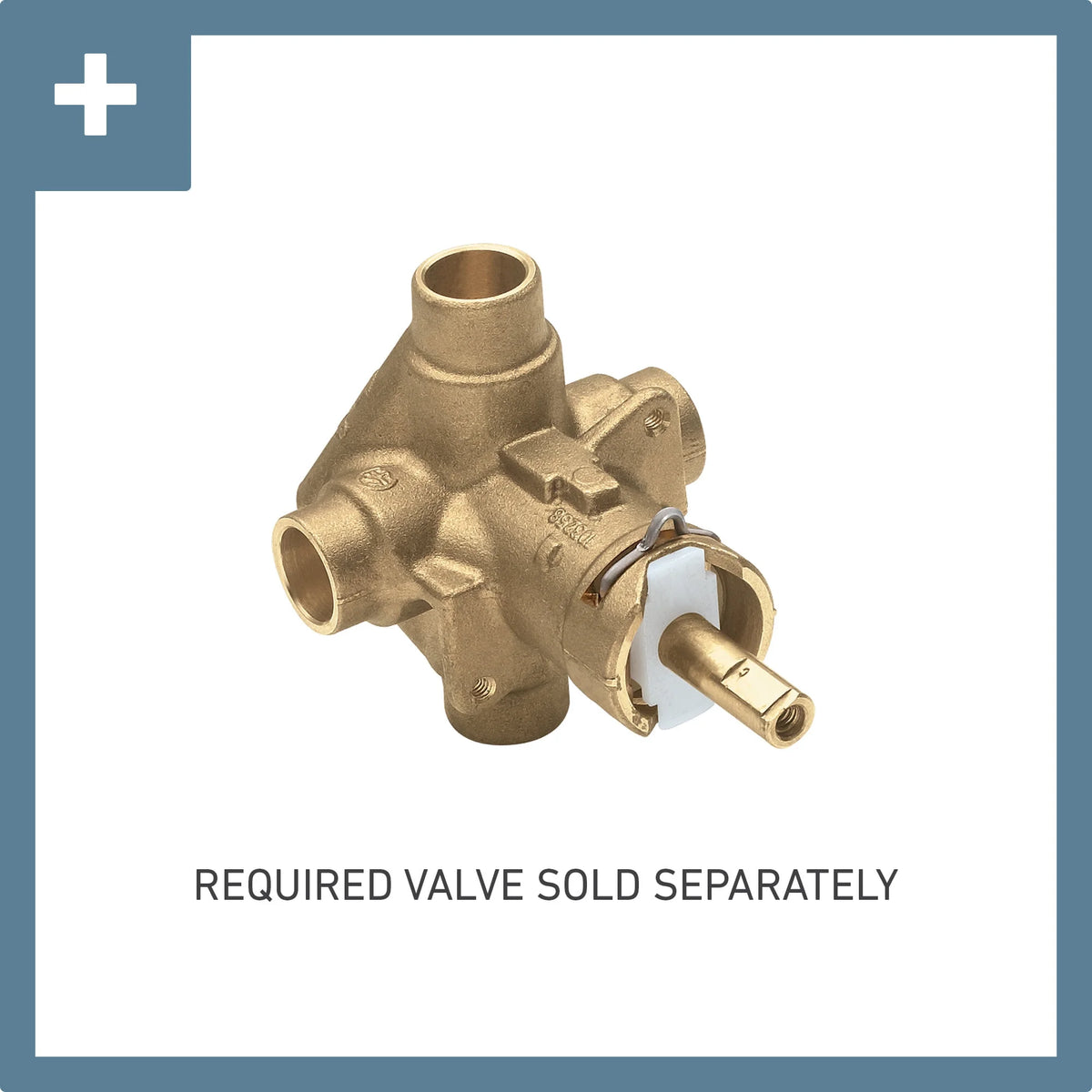 Moen T2192EPBG Brushed Gold Manual 1-Mode 1-Handle Shower Valve Trim
