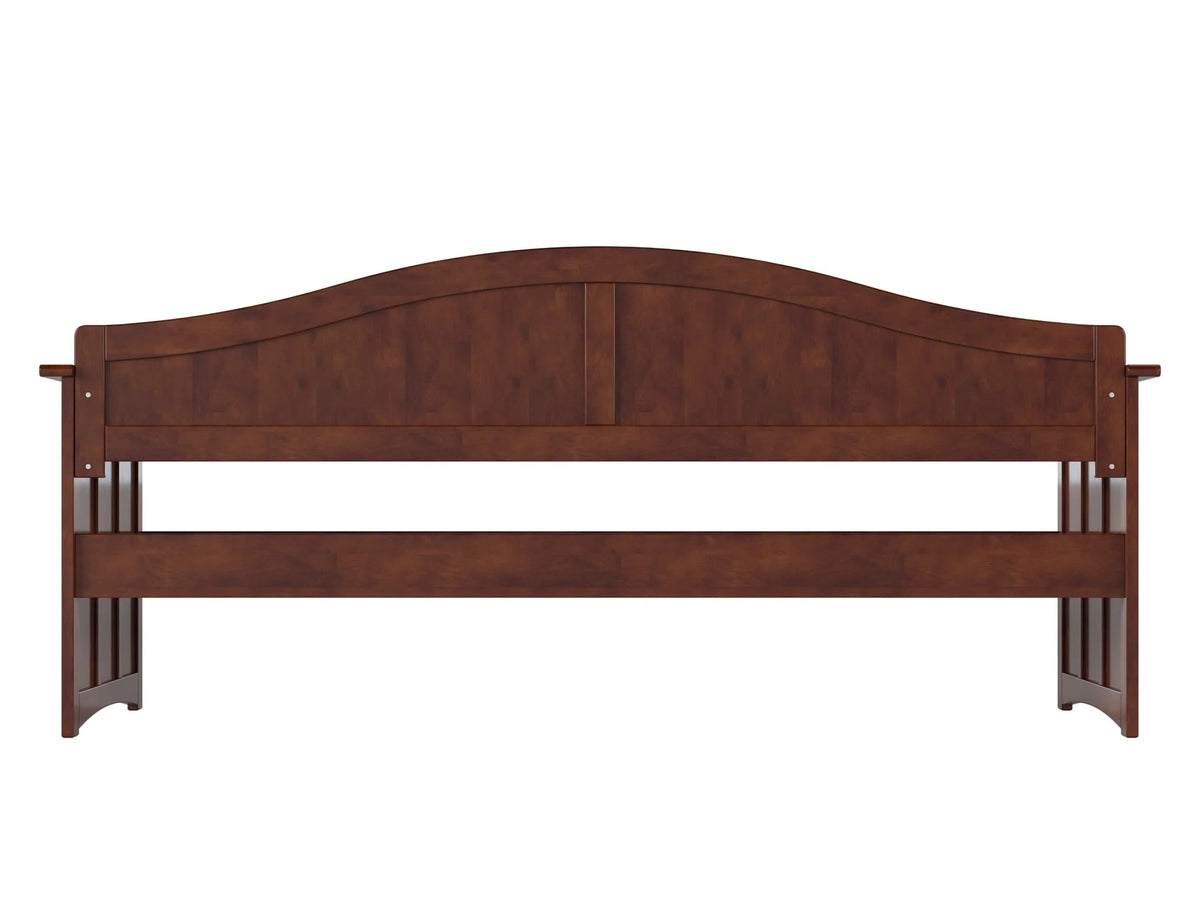 AFI Nantucket Wood Twin Size Daybed Frame Walnut