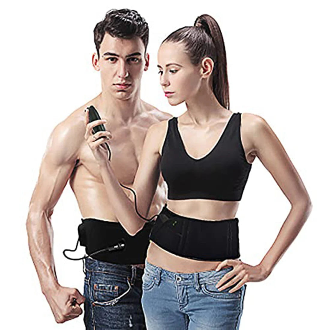 Abdominal Muscle Training Gear ABS Workout Belt 24inch-47inch