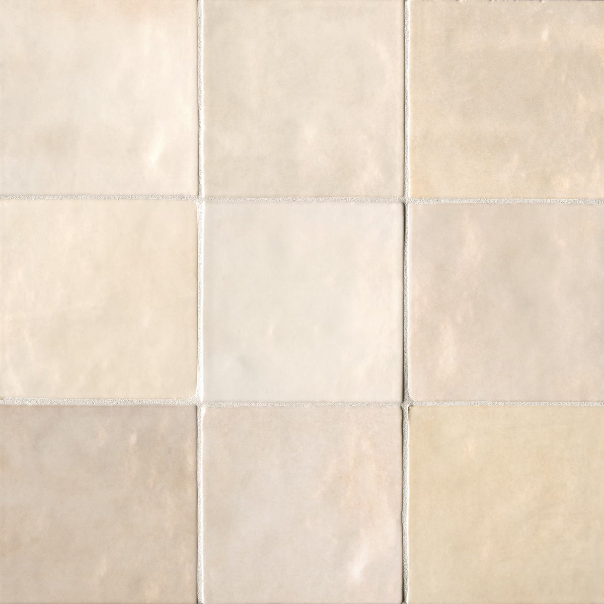 Bedrosians Cloe Square Gloss Ceramic Tile 5 x 5, Loire (10.83 sq. ft./Case)