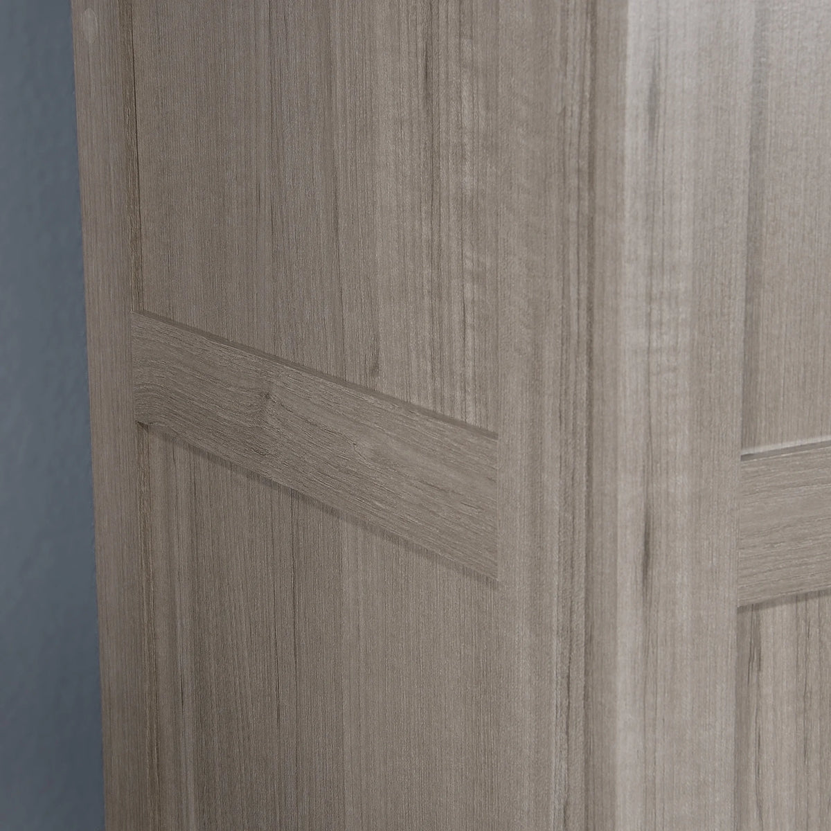 Sauder Select 2 Door Storage Cabinet, Reclaimed Pine Finish