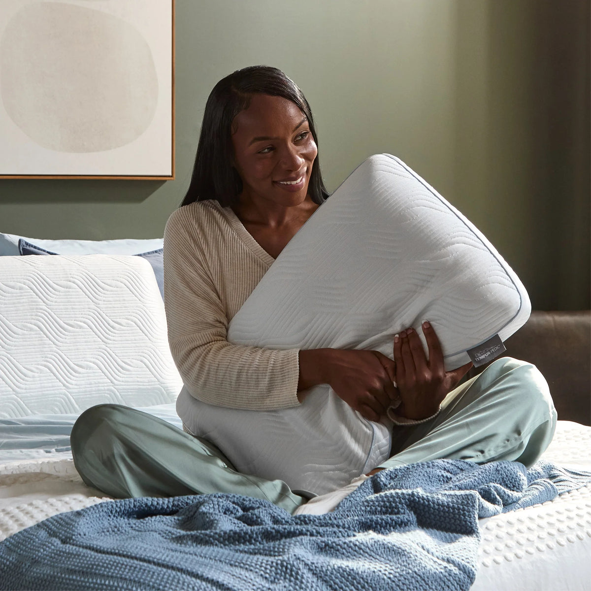Tempur-Pedic? Cooling Bed Pillow �C Two Pack