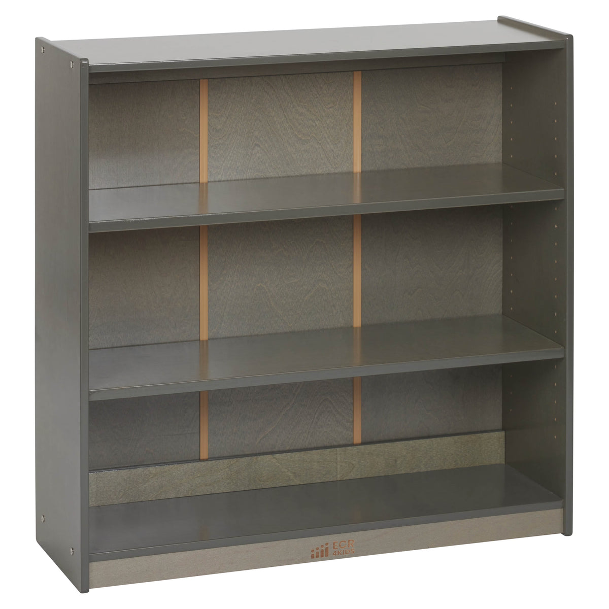 ECR4Kids Classic Bookcase, 36in, Grey Wash