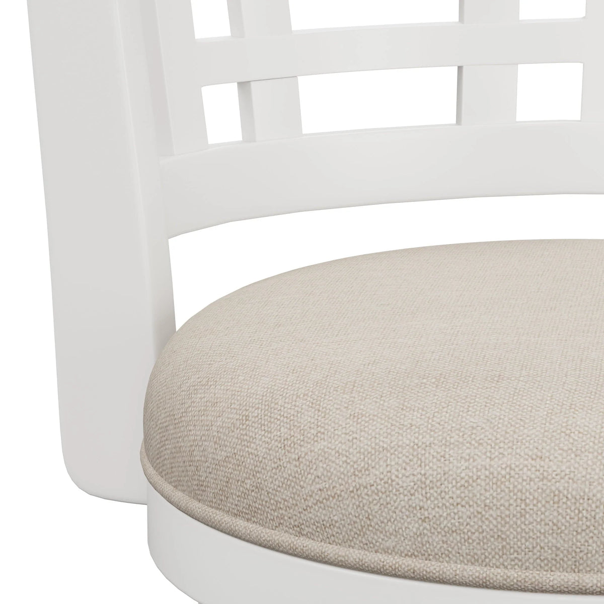 Hillsdale Furniture Bar Stool with Swivel, White