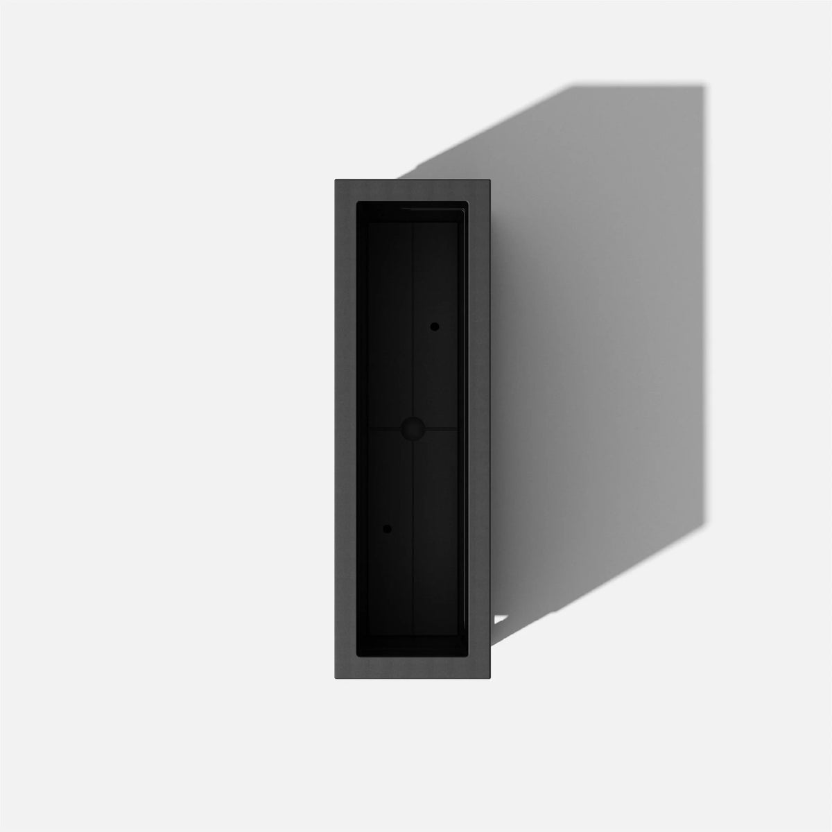Veradek Block Series Raised Long Box Plastic Planter - (32 in., Black)