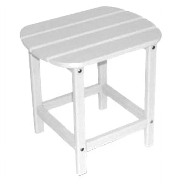 POLYWOOD South Beach 18" Side Table in Teak
