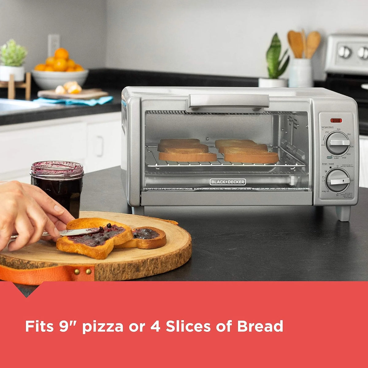 BD 4SL AIRFRY & TOASTER OVEN