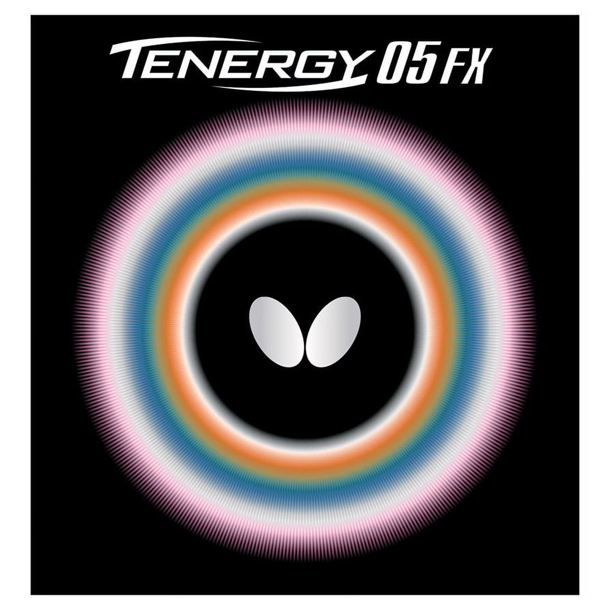 Butterfly Tenergy 05 FX Table Tennis Rubber, 2.1 mm, Black