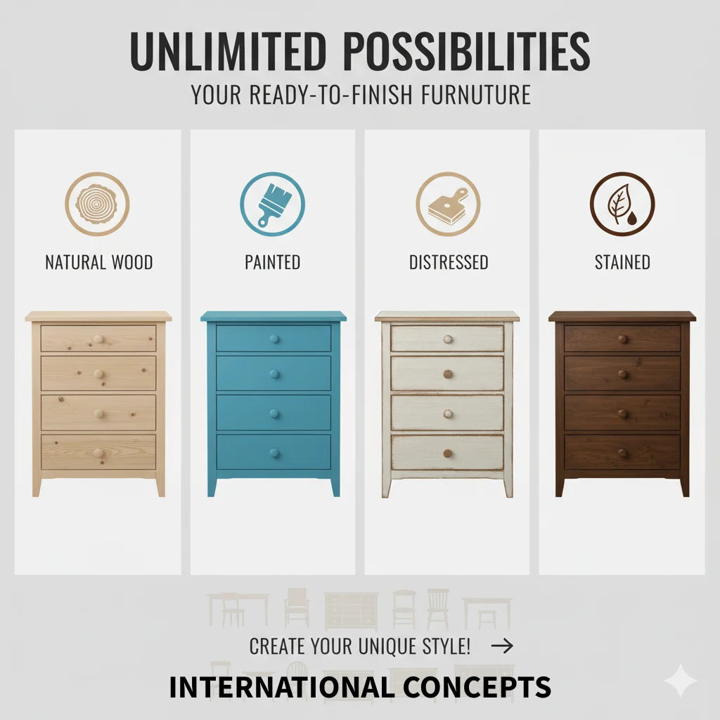 International Concepts Solid Wood Shaker Bookcase, 72 in H