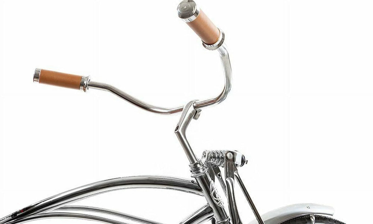 Micargi Cougar GTS, Chrome Men's 26 In. Beach Cruiser Bike