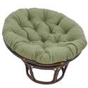 Blazing Needles Twill Solid Papasan Cushion