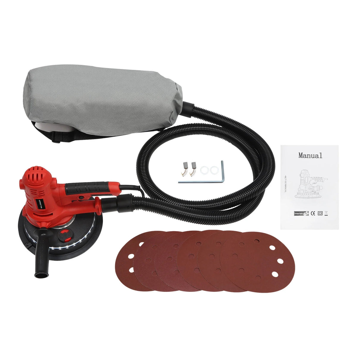 Electric Drywall Sander Plaster Wall Sanding Machine Portable Hand Polishing Machine 1200W