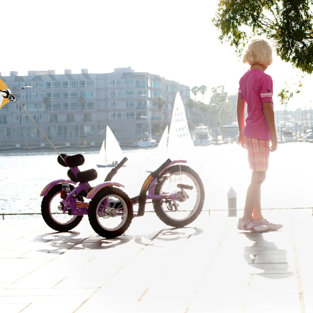 Mobo Mobito: The Ultimate 3-Wheeled Cruiser, Youth - Yellow Unisex