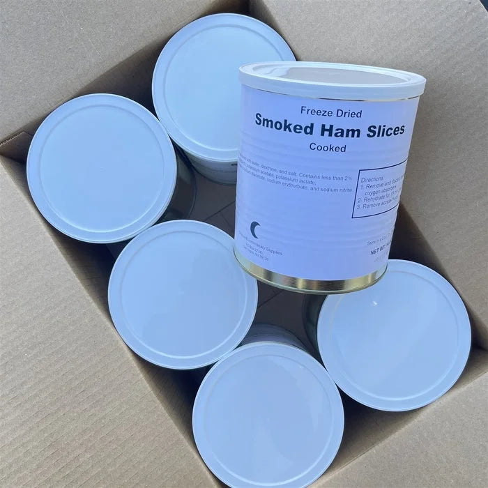 Future Essential Smoked Ham Slices Canned Meat for Long Term Storage Food- 1 Can