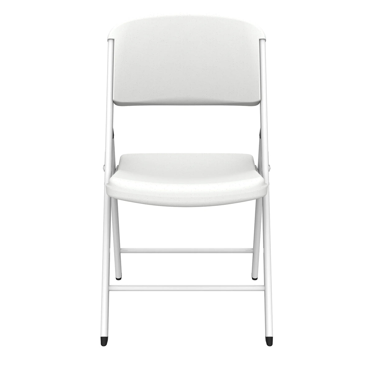 Lifetime Folding Chair, Indoor/Outdoor Commercial, White Granite, 4 Pack (42804)