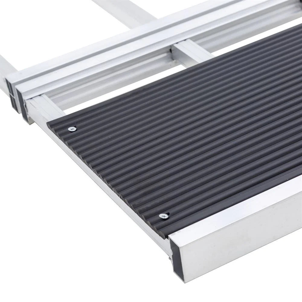 Black Ice SNO-7754-HDXW-EXT-S 6' 5in x 54in Folding Snowmobile Ramp, Extension, Stud Protectors