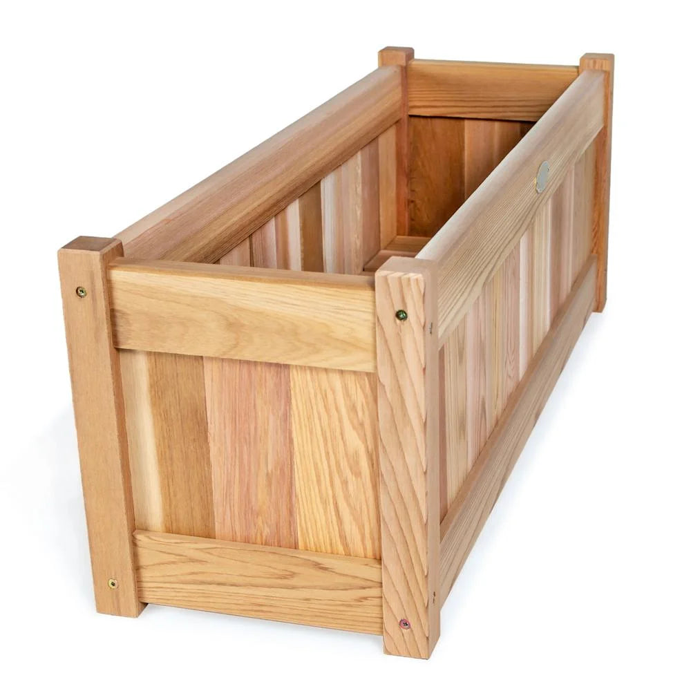 All Things Cedar PA96-Set Pagoda Arbor w/ Planter Boxes