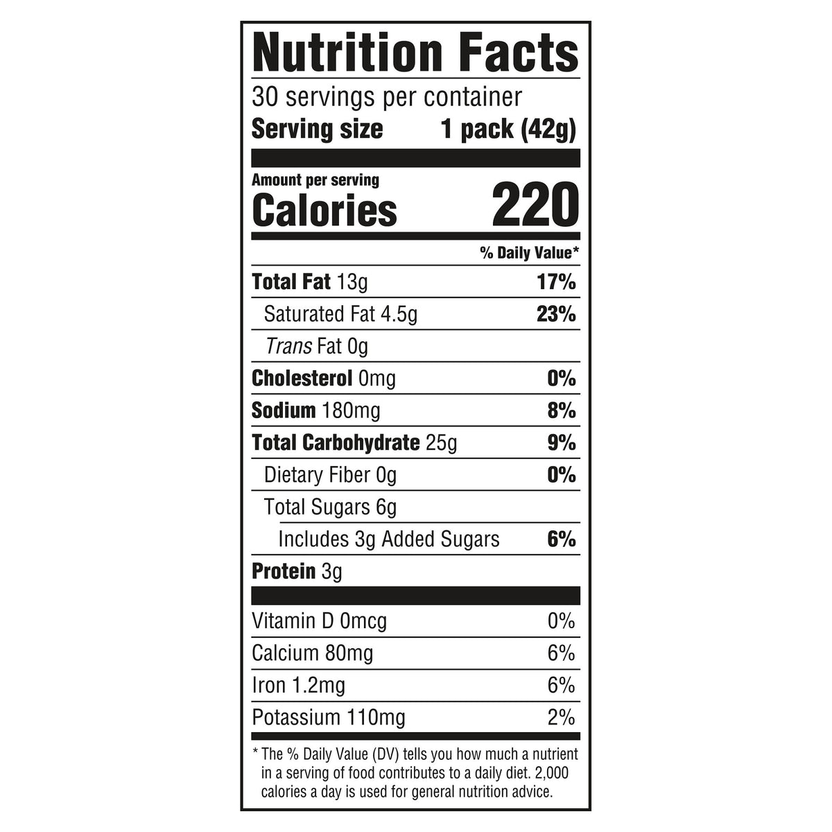 RITZ Bits Cracker Sandwiches, Cheese, 1.5 oz, 30-count