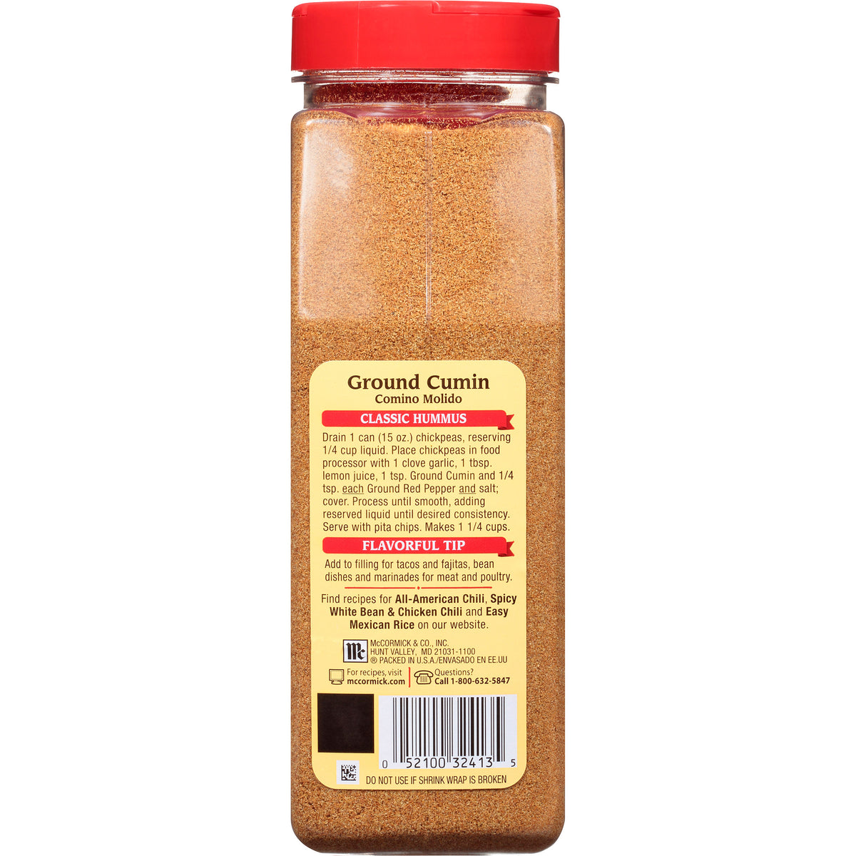 McCormick, Ground Cumin, 14 oz