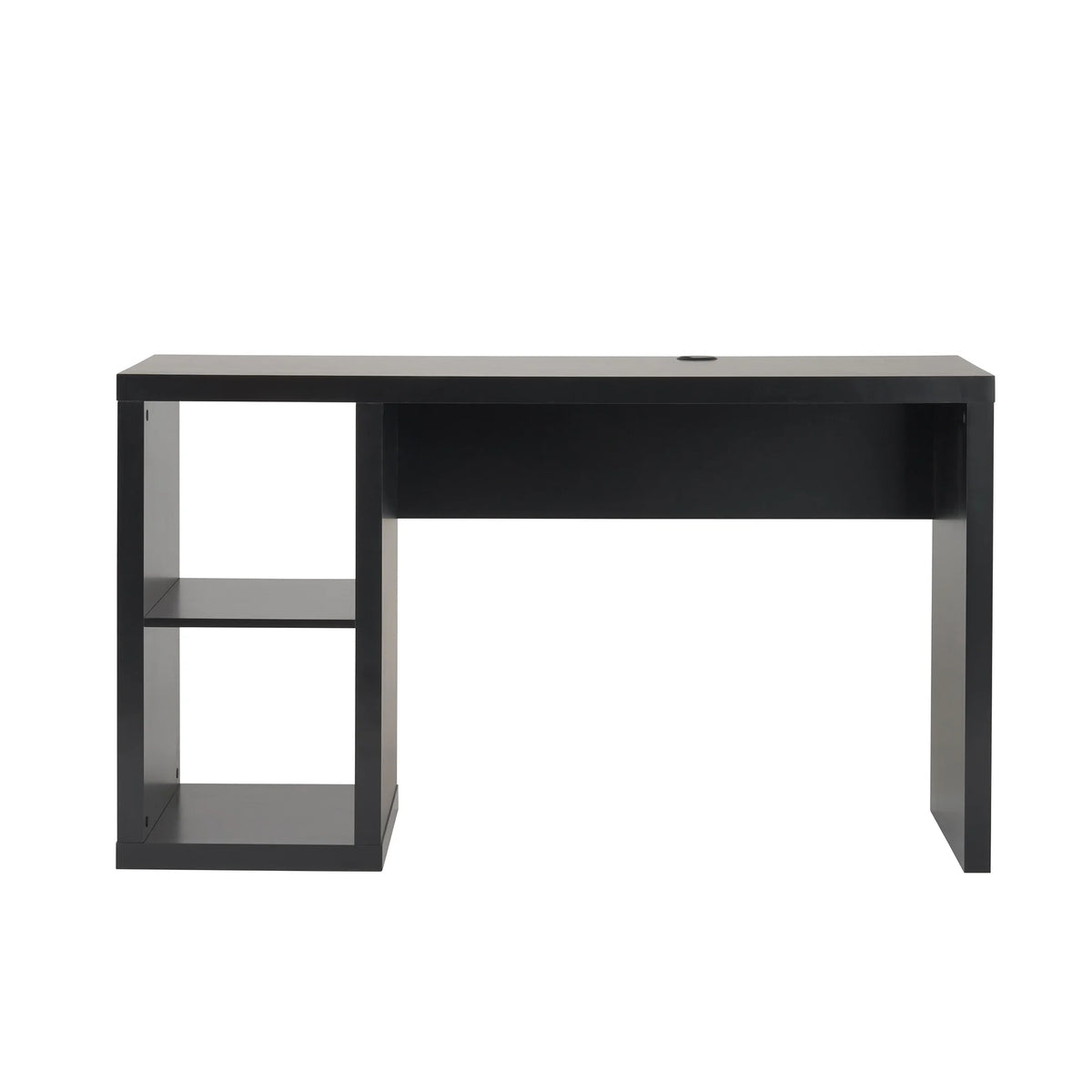 Better Homes & Gardens Cube Storage Office Desk, White Texture