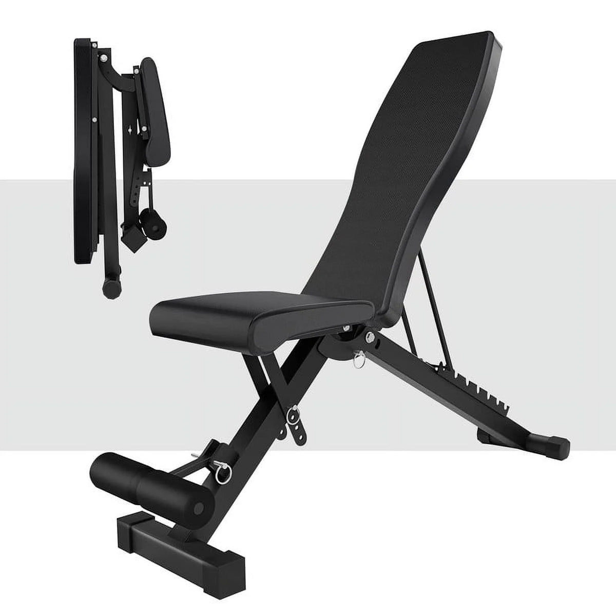 Weight Bench Adjustable Workout Bench for Home, Incline Bench for Bnech Press, Strength Training Bench
