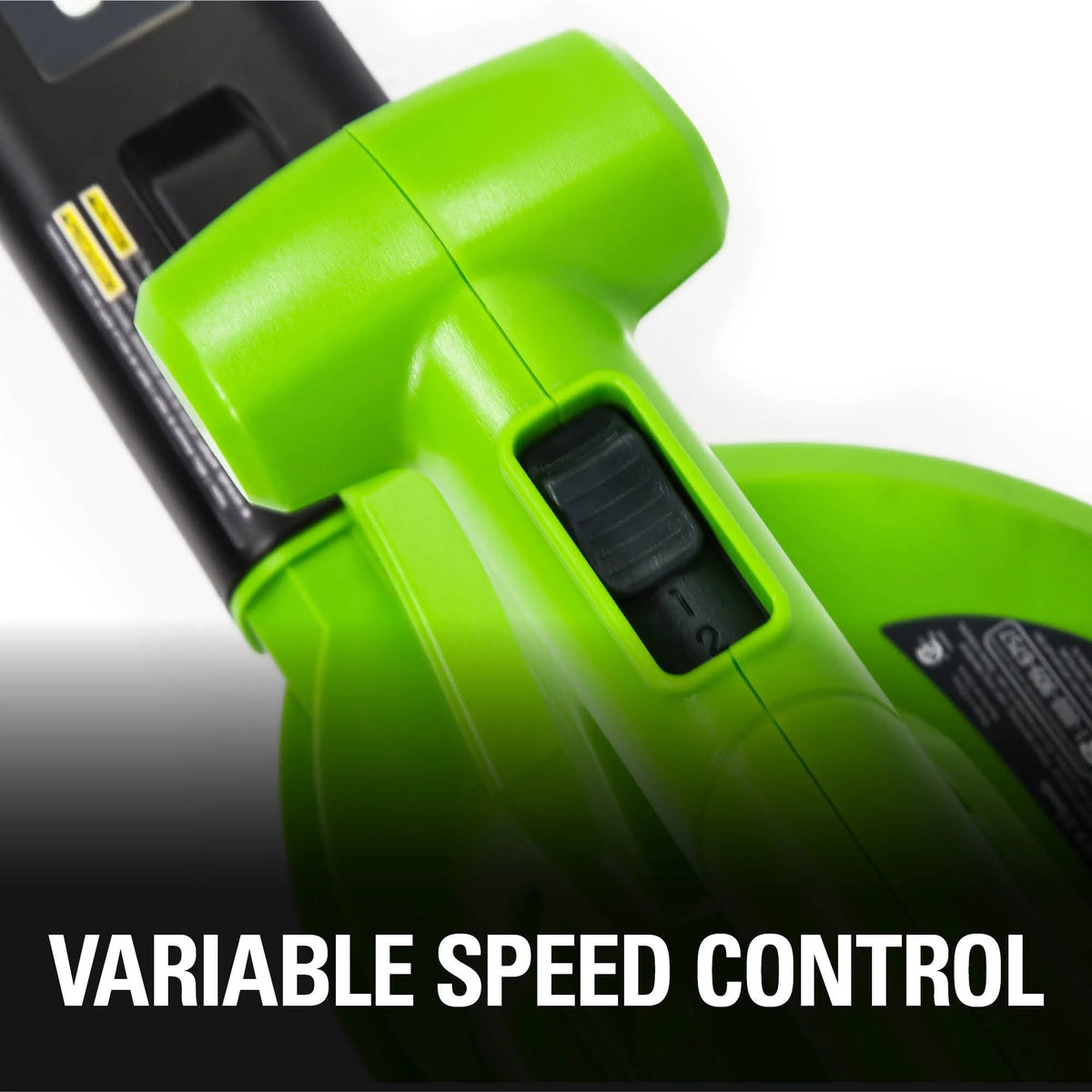 Greenworks 12 Amp 375 CFM Corded Electric Leaf Blower/Mulcher/Vacuum, 24022