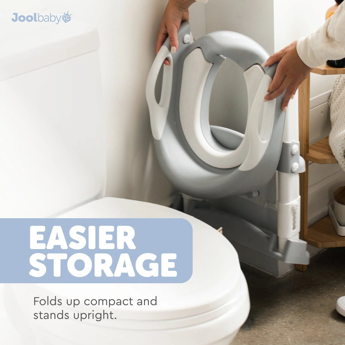 Jool Baby Potty Ladder - Gray