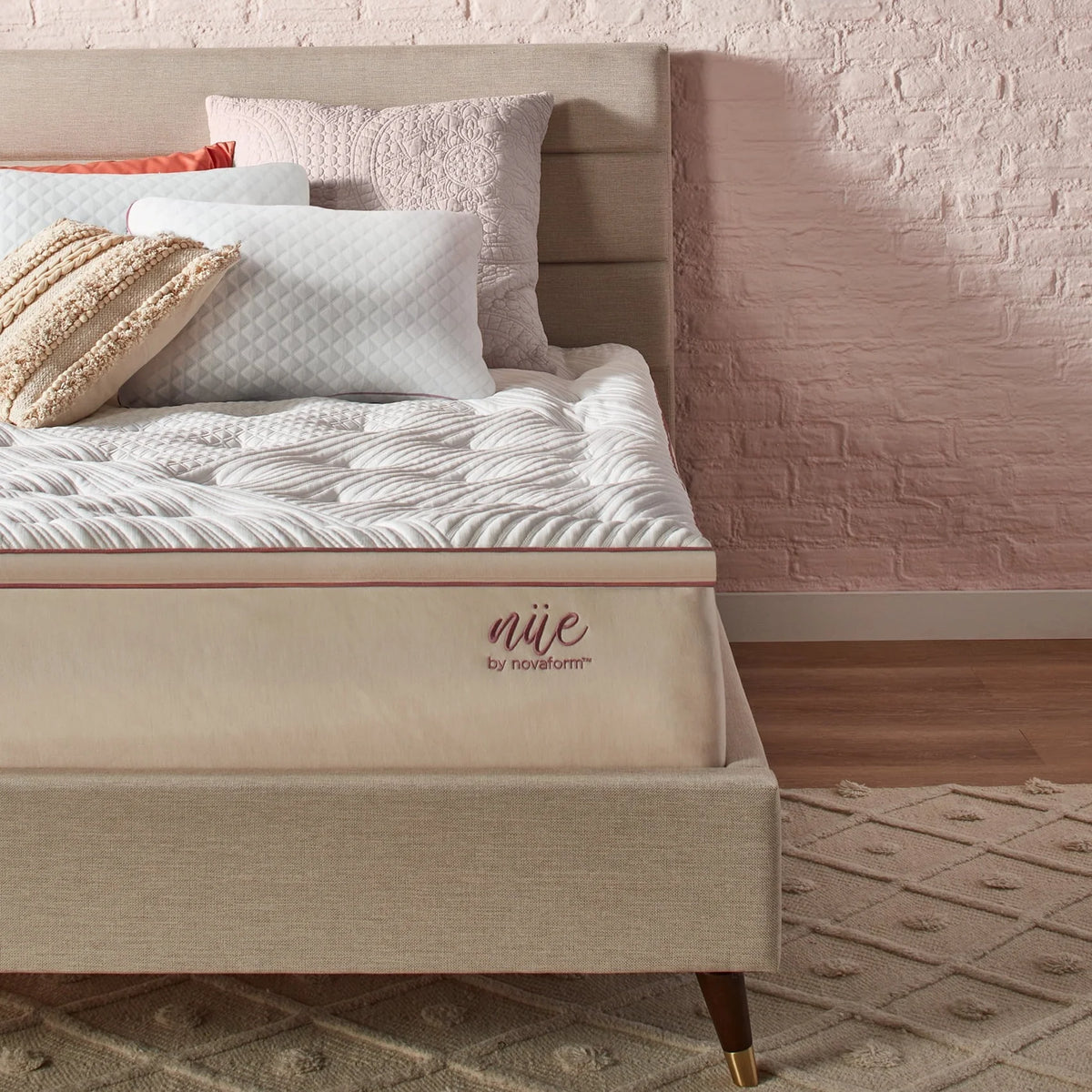 by Novaform Plush Pillowtop 12" Gel Memory Foam Mattress, Twin