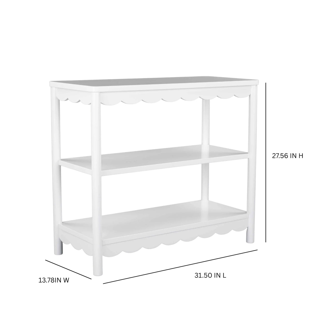 Mainstays Kids Scallop Bookcase