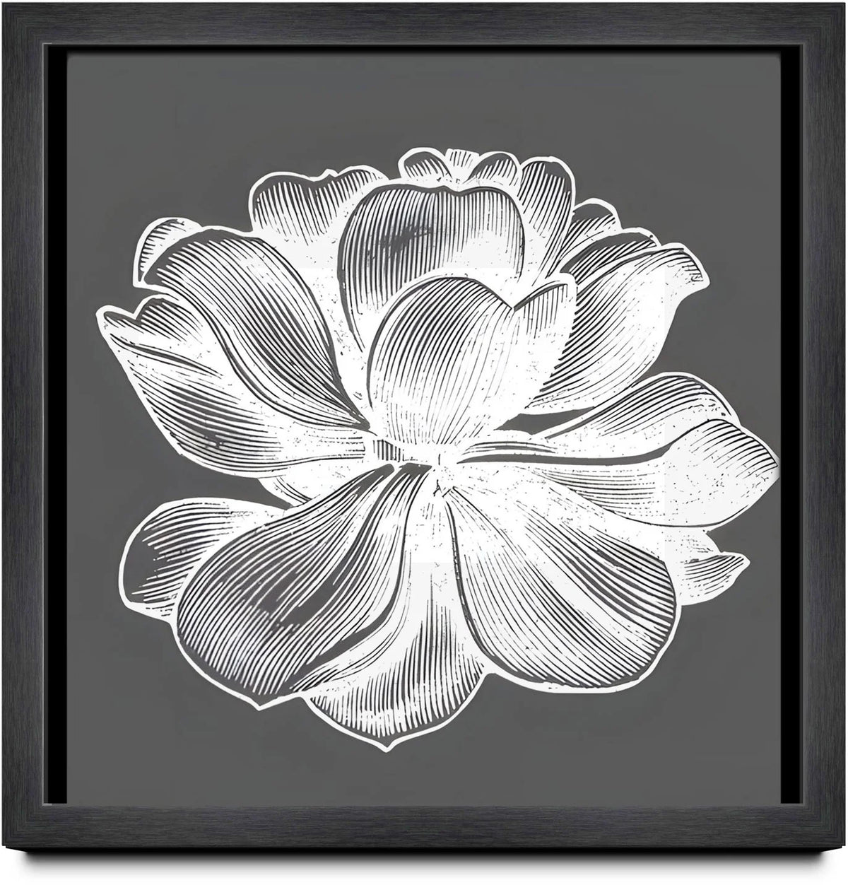 20x48 Frame Black Passaggi Solid Wood Picture Frame Width 1.5 Inches | Interior Depth 0.5 Inches |