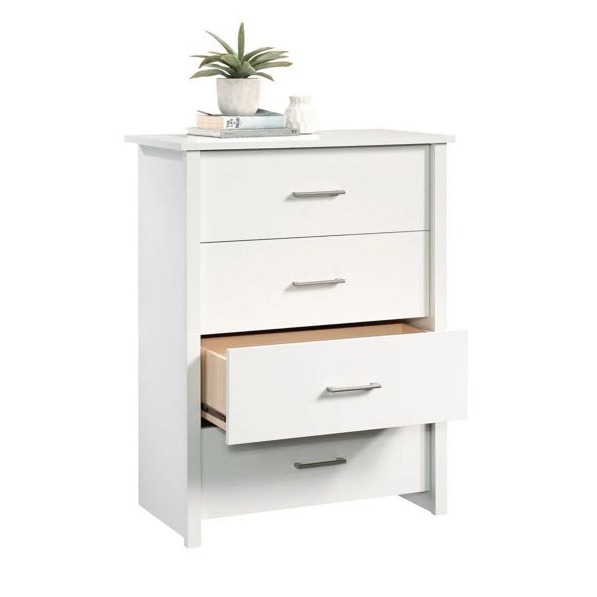Mainstays Hillside 4-Drawer Dresser, Charcoal Finish