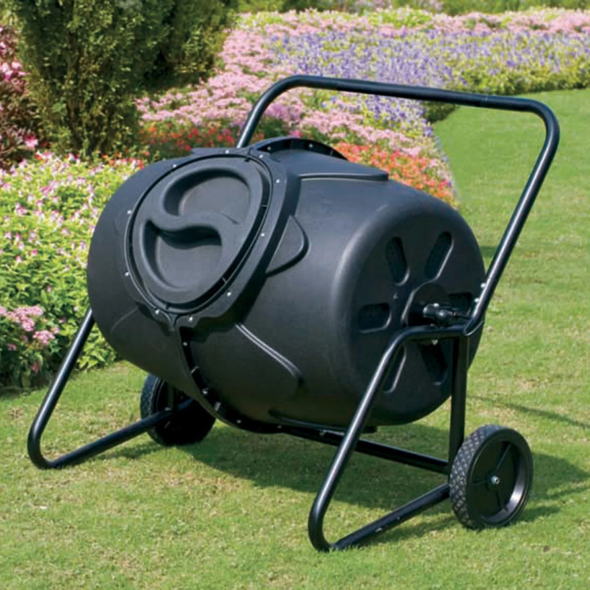 KoolScapes Two-Wheeled Tumbling Composter 50 Gallon / 190L