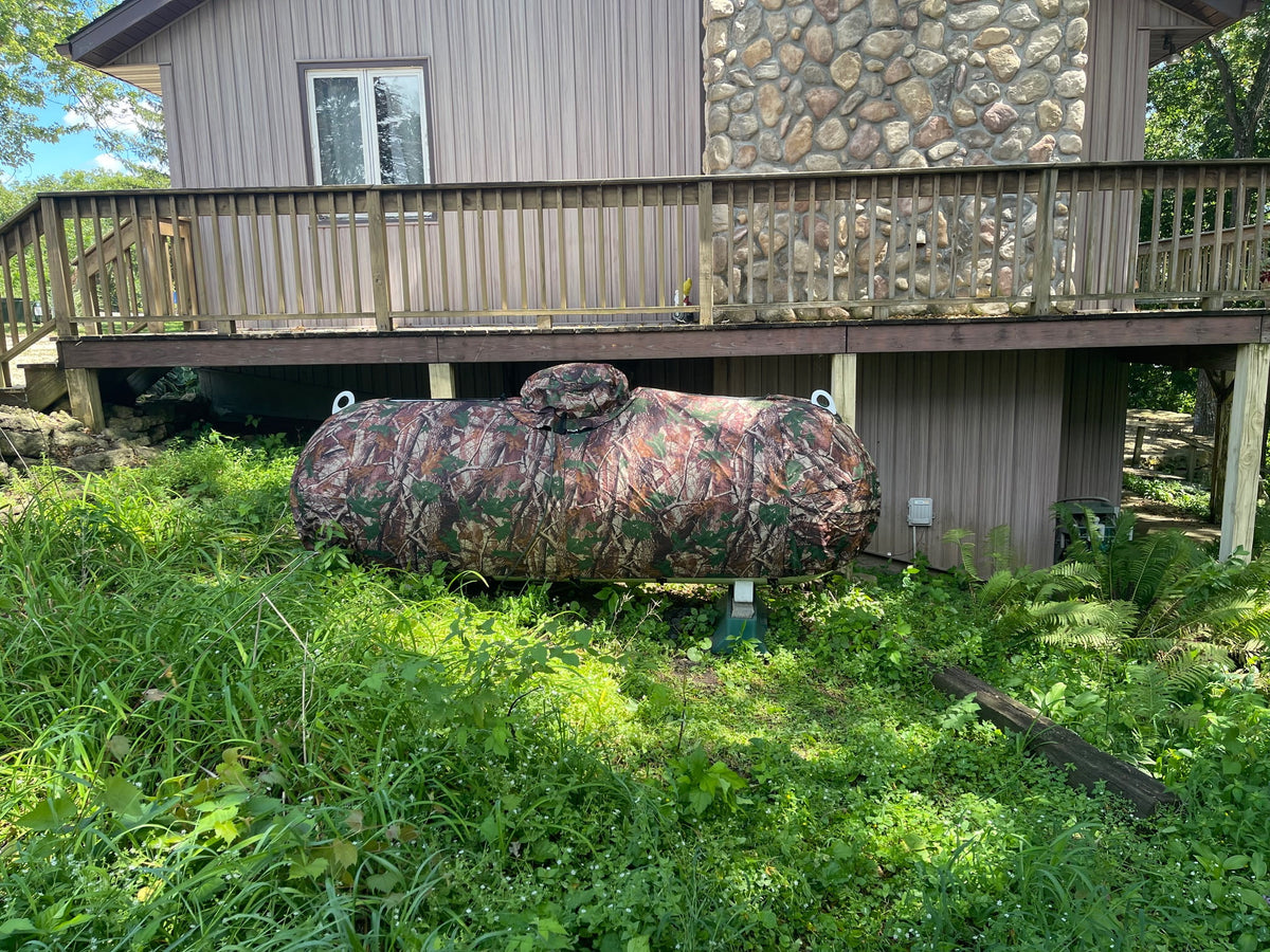 Tank Wear 500 Gallon Propane Tank Cover Outdoor Decorative