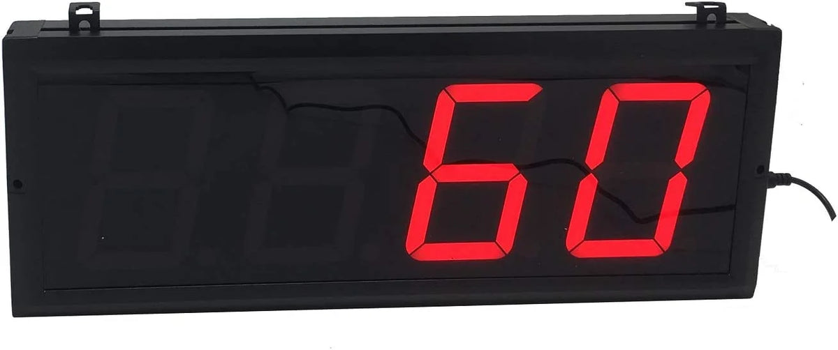 Btbsign LED Up/Down Counter with Switch Box & Remote Red 4'' LED Display 4Digit