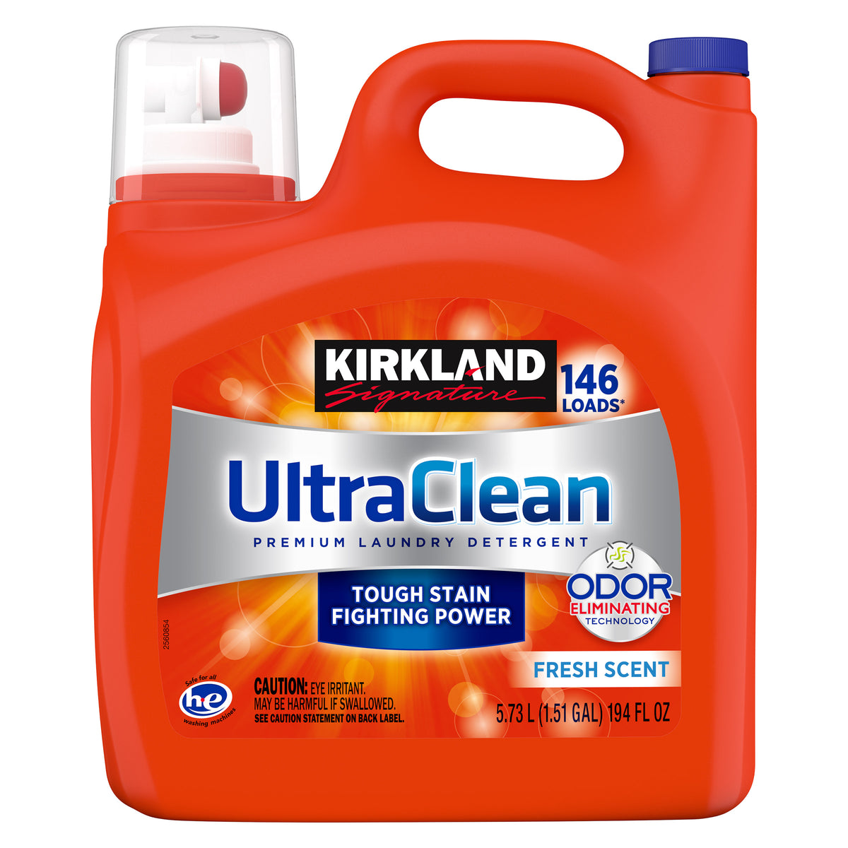 Kirkland Signature Ultra Clean HE Liquid Laundry Detergent, 146 loads, 194 fl oz
