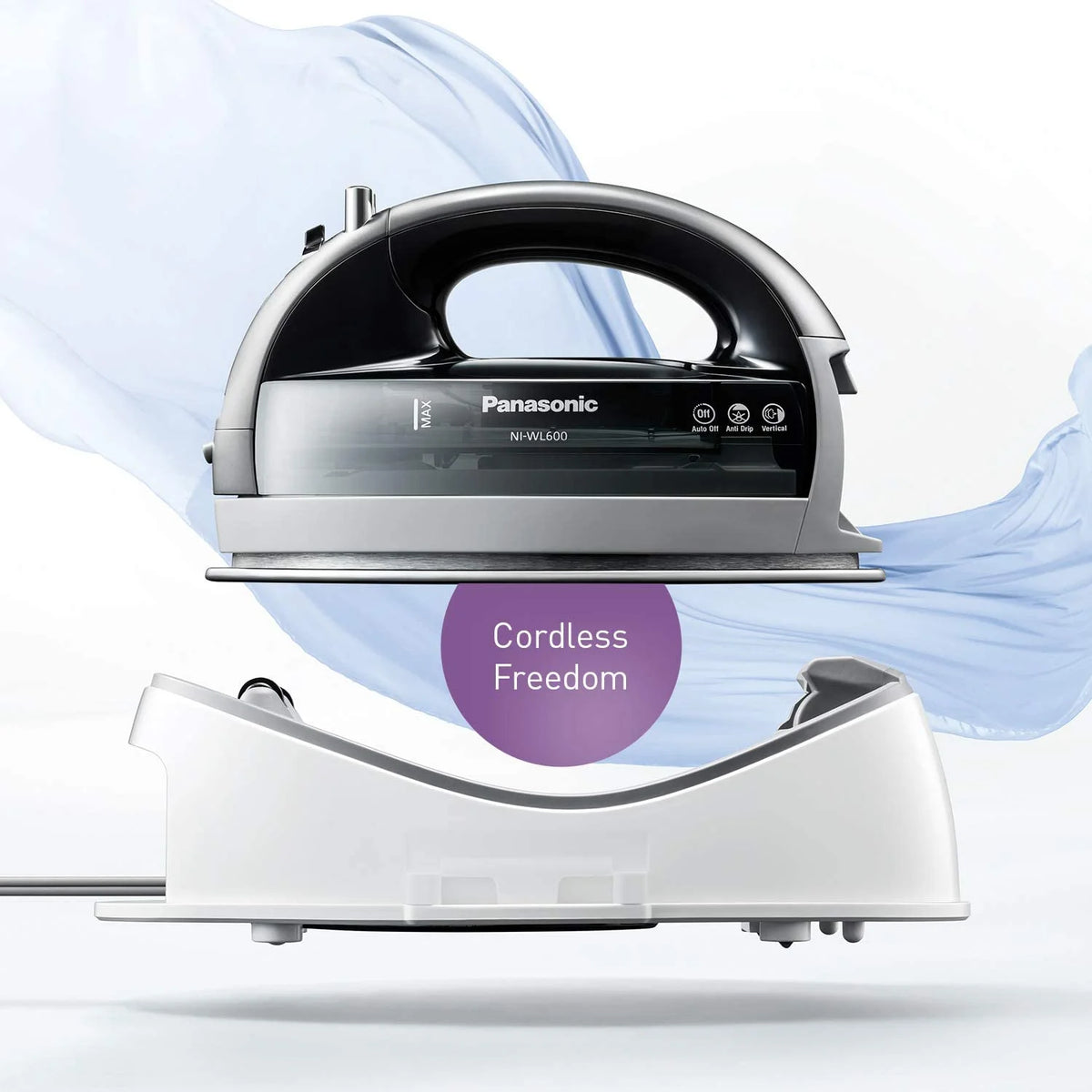 Panasonic QL1000 Cordless 360 Freestyle Dry and Steam Iron