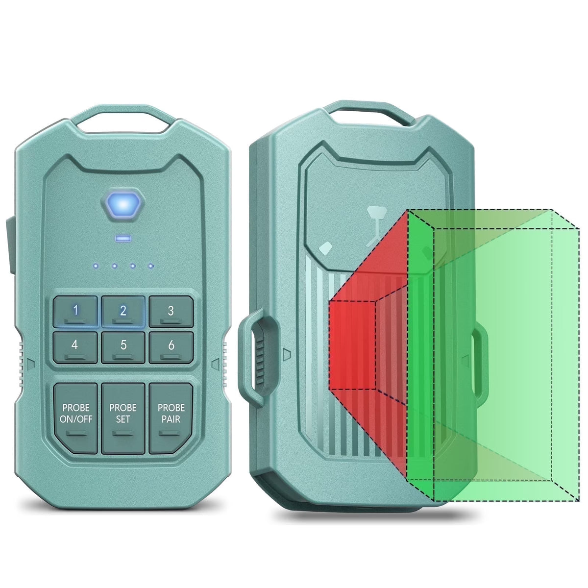LETWESAF Radar Motion Sensor & Detector Alarm �C Camping Perimeter Security System for Bears, Cougars, Intruders �C Weatherproof, Built-in Battery, False Alarm Resistant