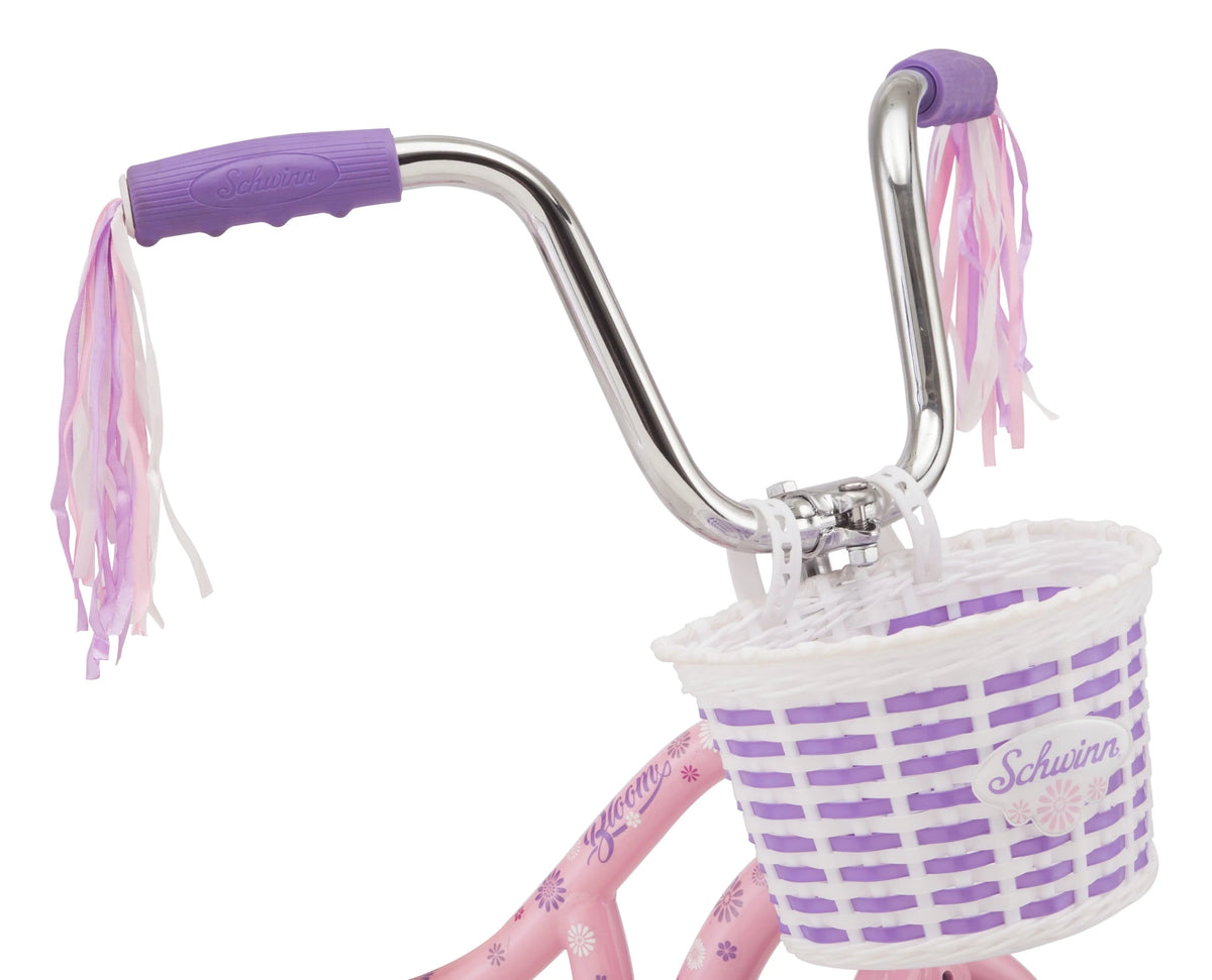 16" Bloom Kid's Bike with Training Wheels, Pink