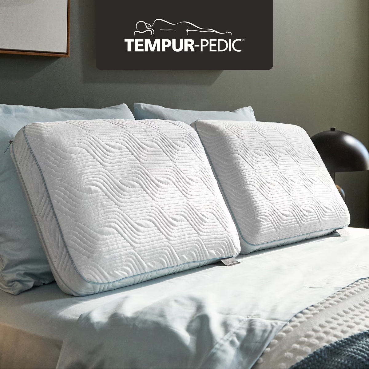 Tempur-Pedic? Cooling Bed Pillow �C Two Pack