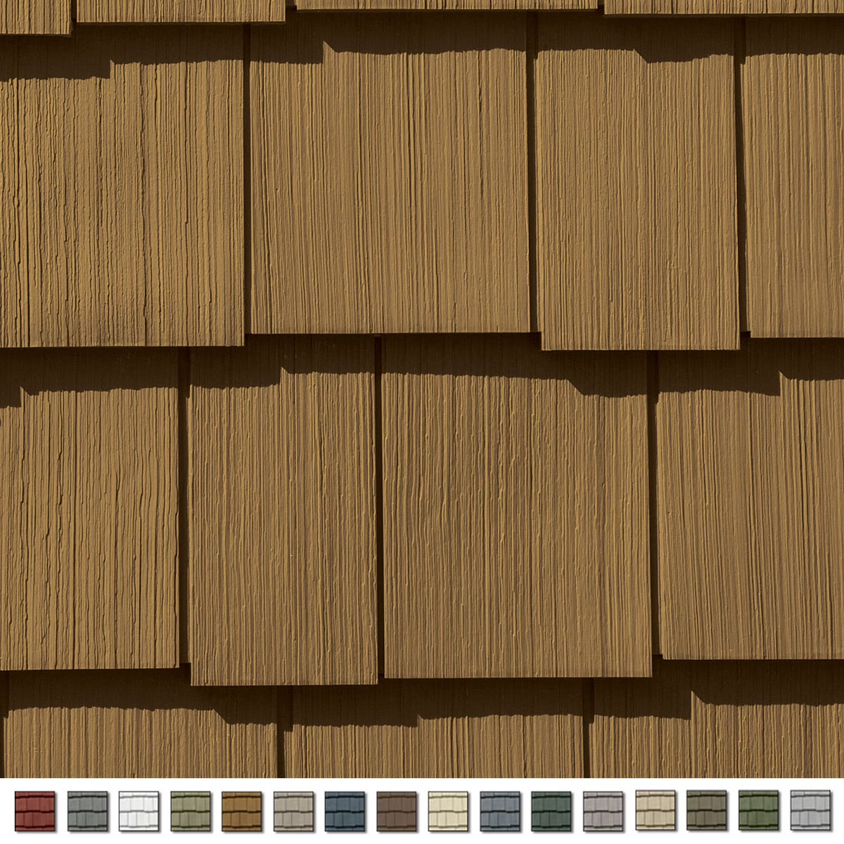 CertainTeed Cedar Impressions Perfection Double 7 Inch Staggered Shingle Siding (1/2 Square)