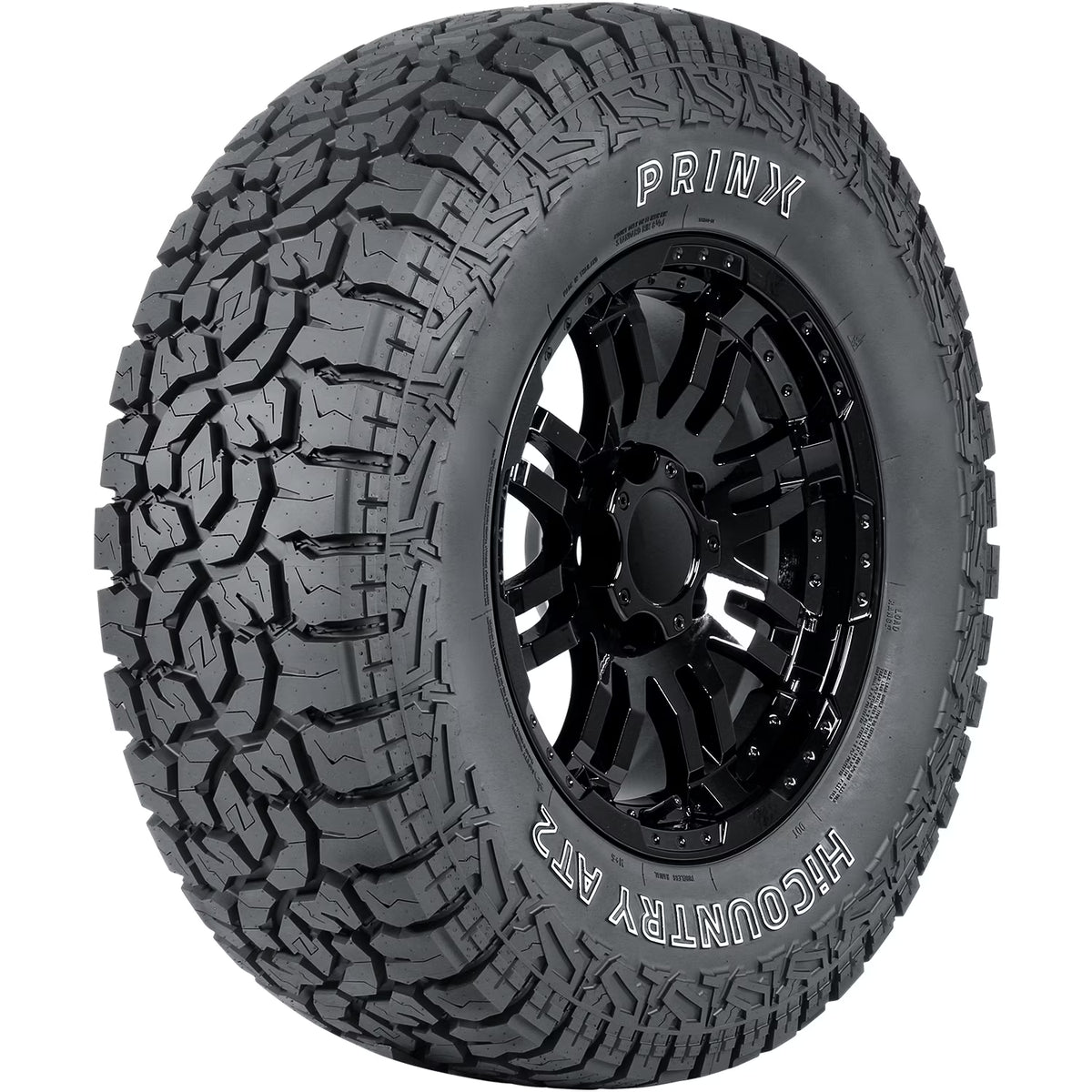 Prinx HiCountry A/T2 LT285/70R17 126/123S E 10 Ply a/t All Terrain All Weather Light Truck Tire