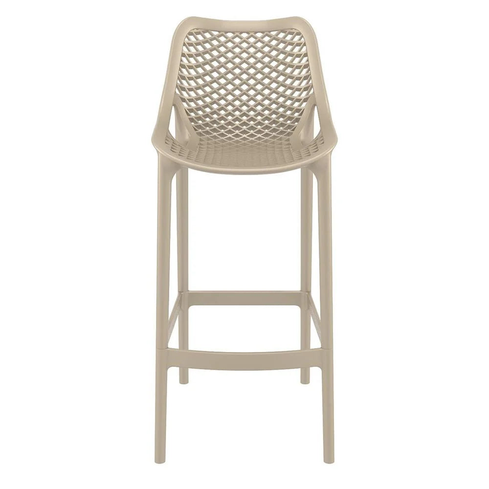 Compamia Air Patio Bar Stool in Black