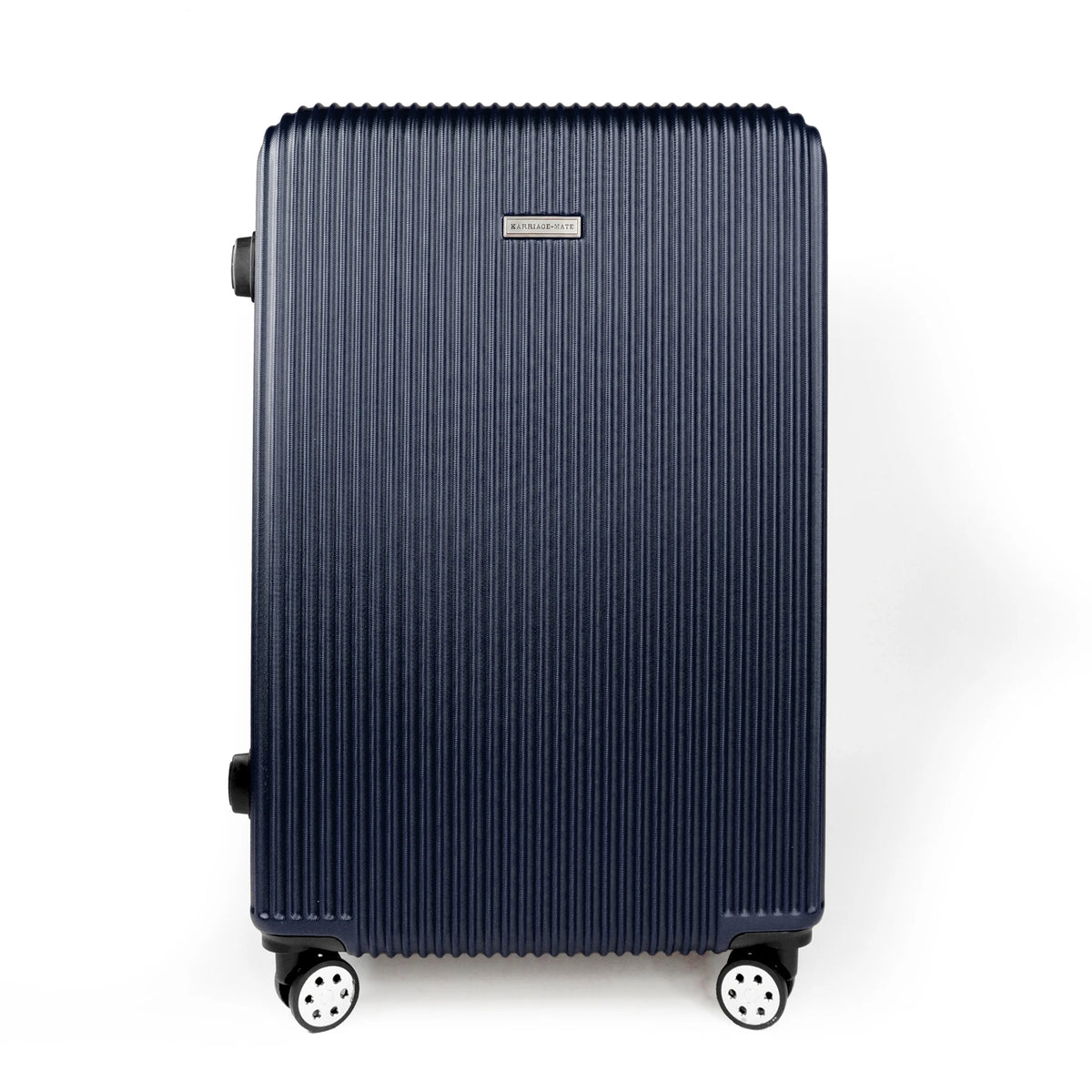 K-Cliffs 3pcs Luggage Set Lightweight Expandable Hard sided ABS Spinner Travel Suitcase  Black
