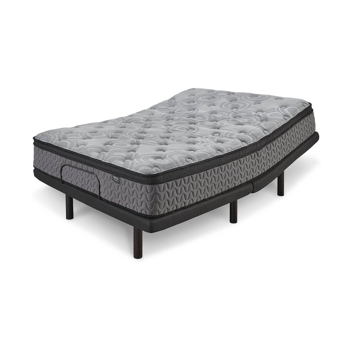 Signature Design by Ashley  Comfort Plus Twin Mattress, Gray