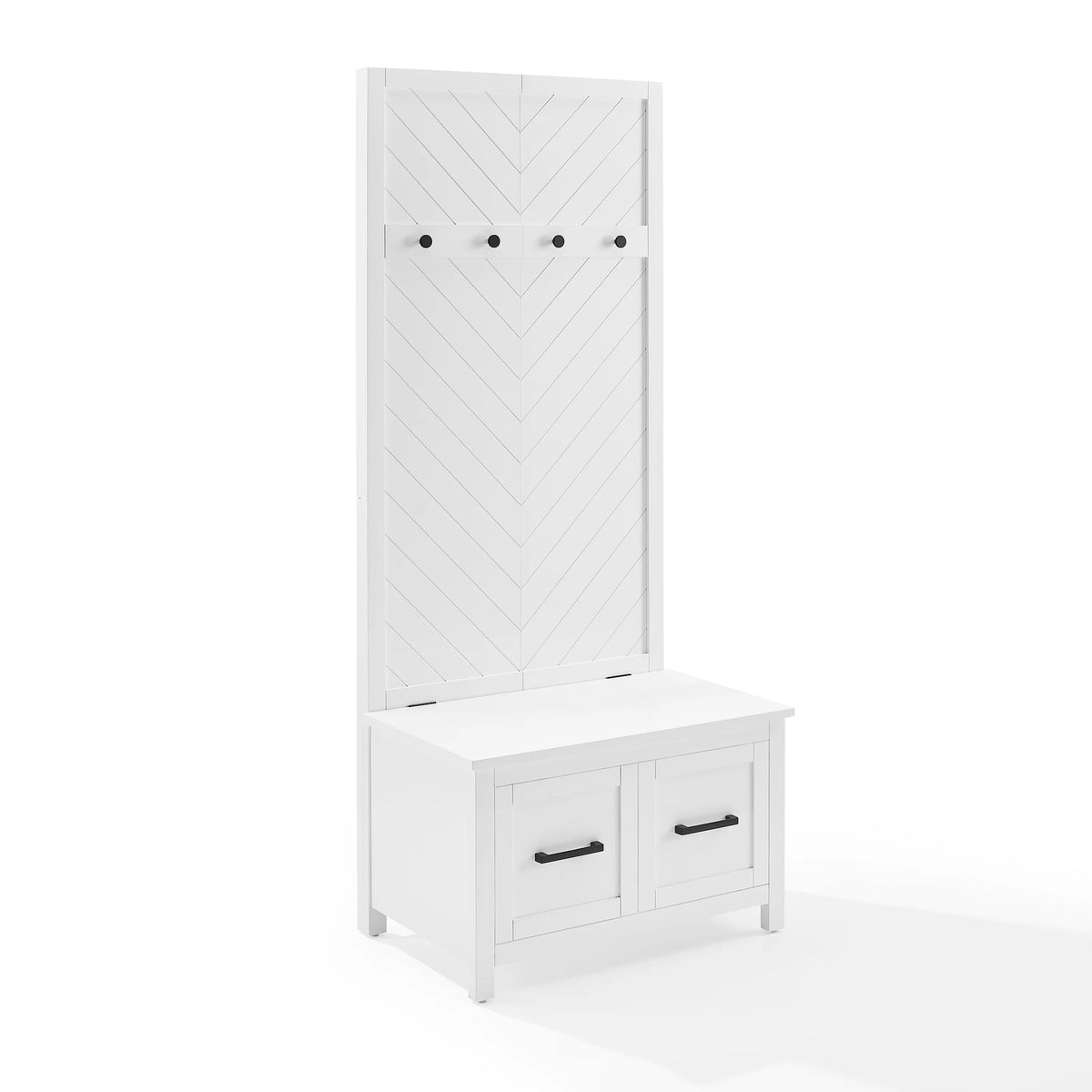 Kayce Hall Tree White