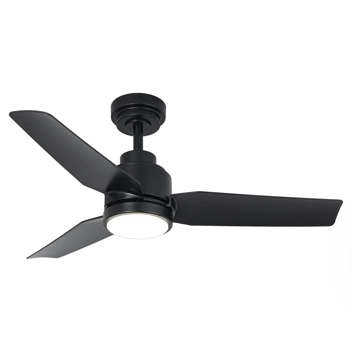 42" Modern Gold Dimmable Ceiling Fan DC Motor Indoor 3-blade LED Ceiling Fan with Remote